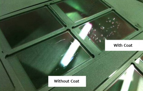 Fluorine coating (water repellent film)