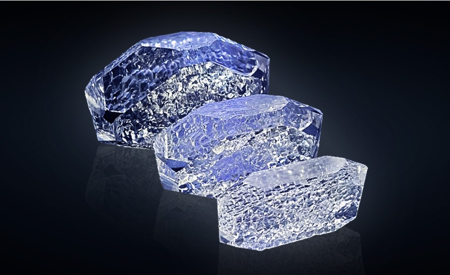 人工水晶原石の写真